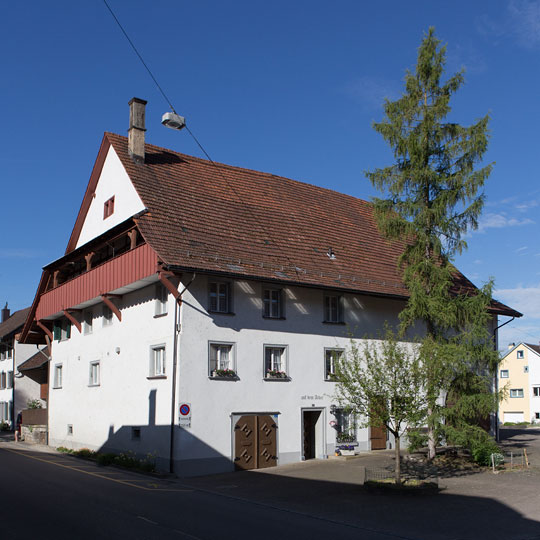 Haus auf dem Acker