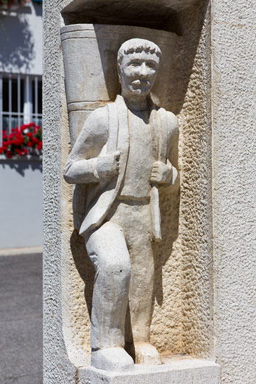 Winzerbrunnen in Siblingen