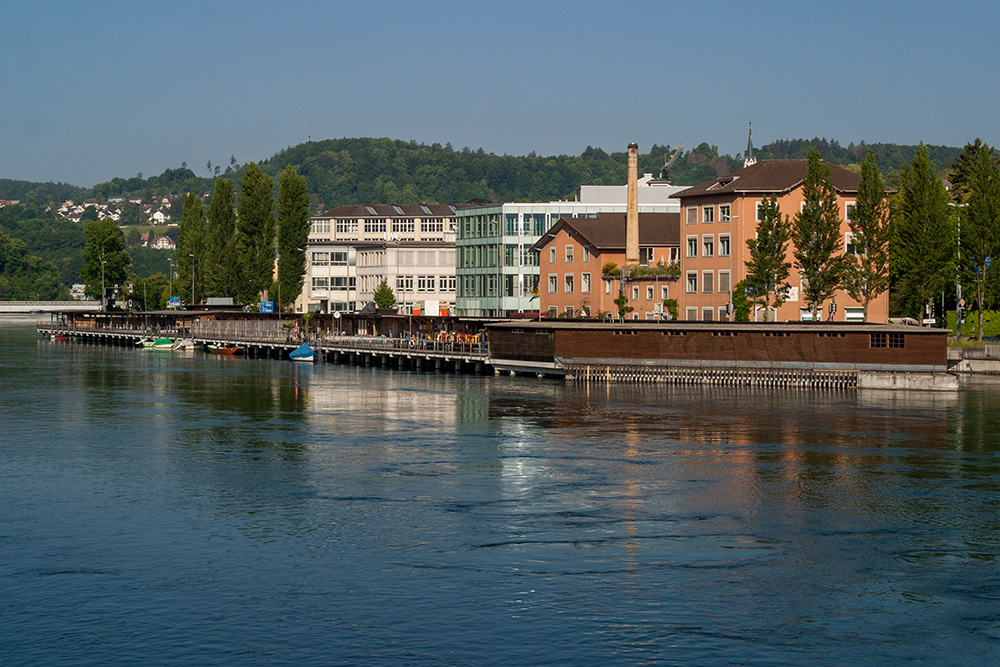 Rhybadi in Schaffhausen