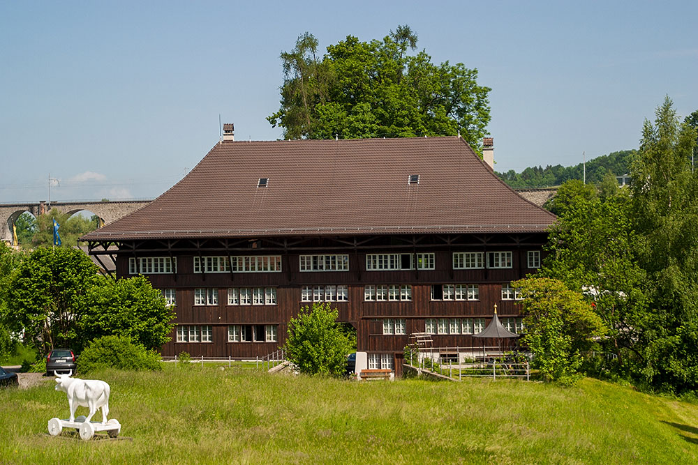 Schwarzes Haus in Herisau