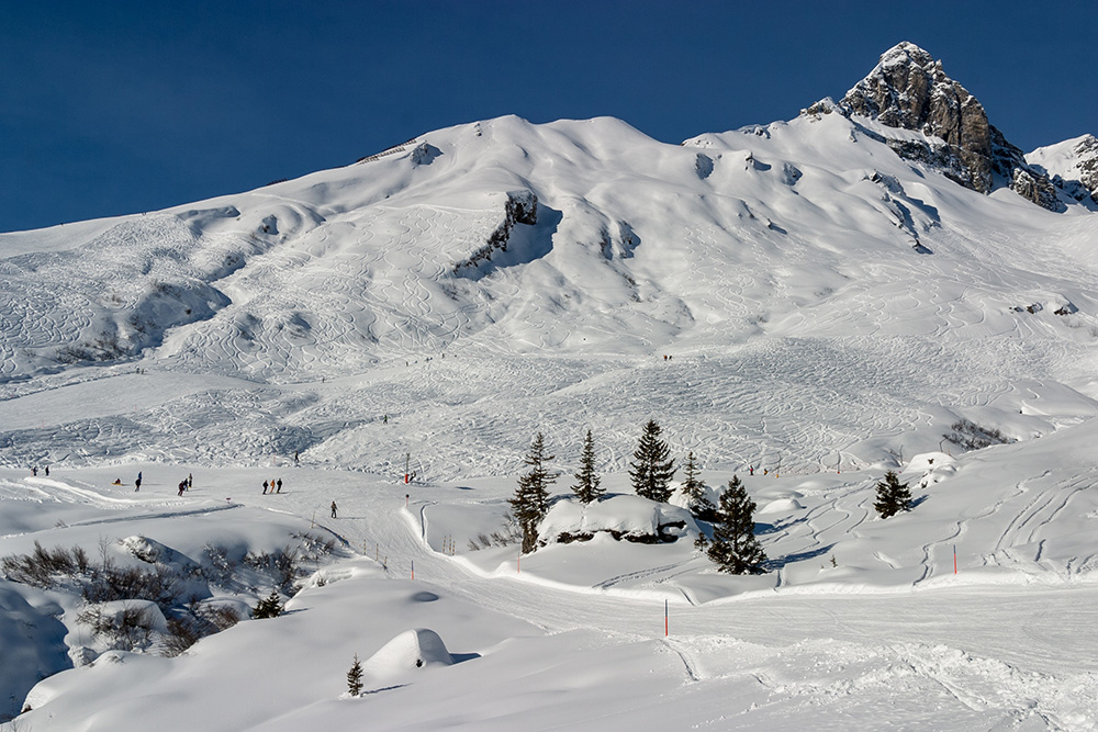 Piste Bischof und Hinter Blistock