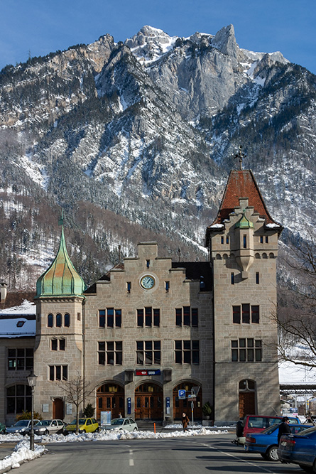 Bahnhof in Glarus