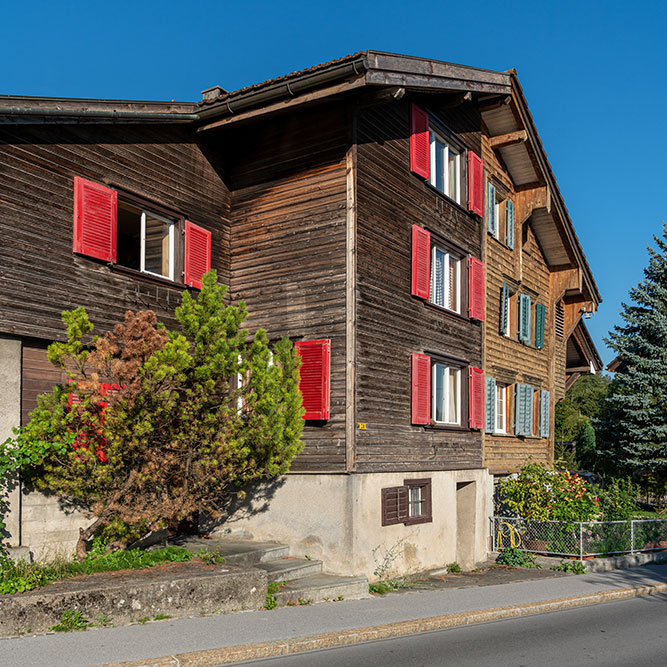 Hauptstrasse in Bilten