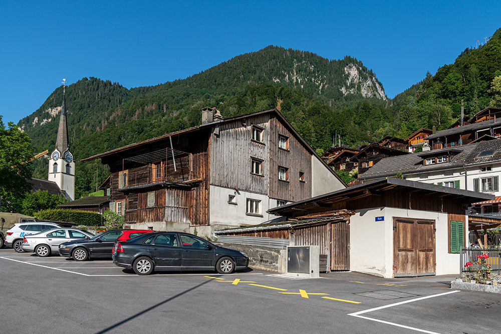 Dorf Luchsingen