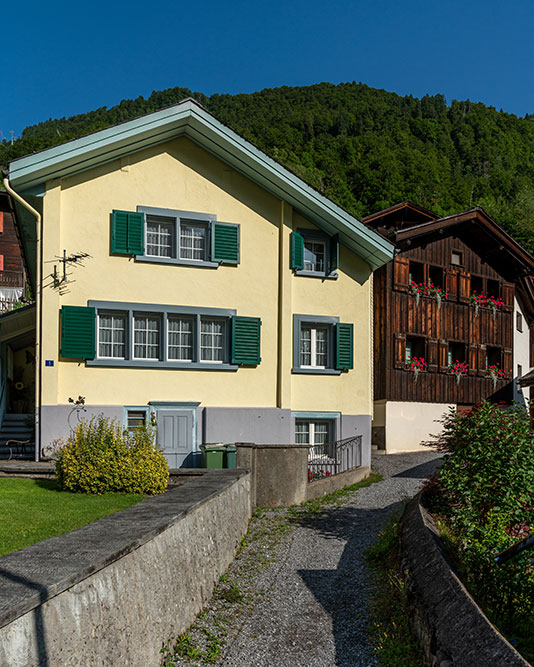 Dorf Luchsingen