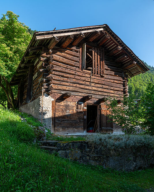 Dorf Luchsingen