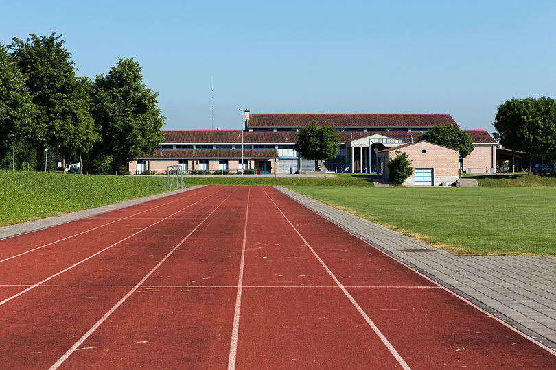 Sportplatz Auholz mit Auholzhalle in Sulgen