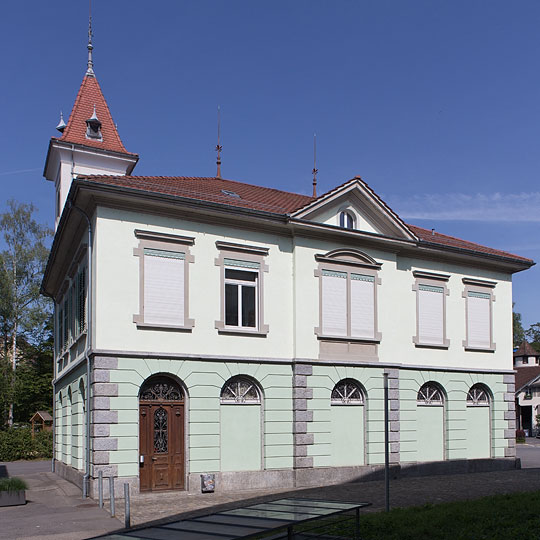 Altes Schulhaus und Spritzenhaus in Cham