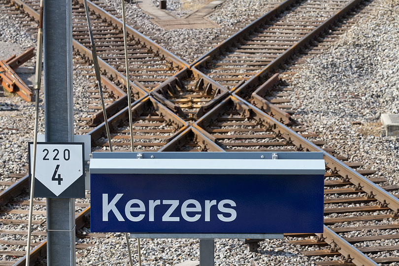 Schienenkreuz Kerzers