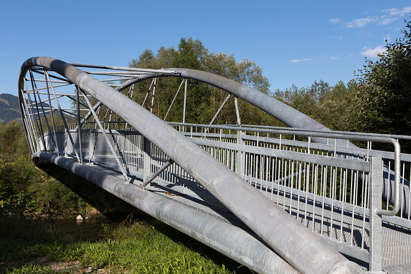 Passerelle sur la Sarine