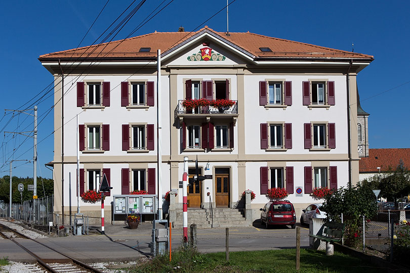 Bureau communal à Broc