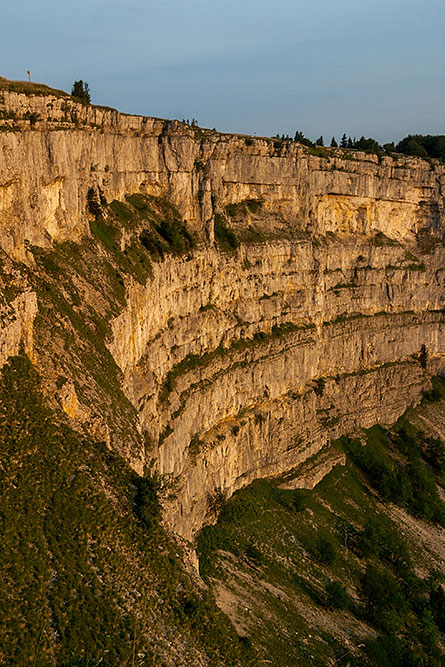 Creux du Van im Morgenlicht