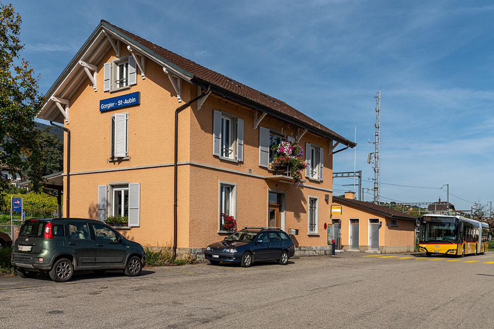 Gare à Gorgier