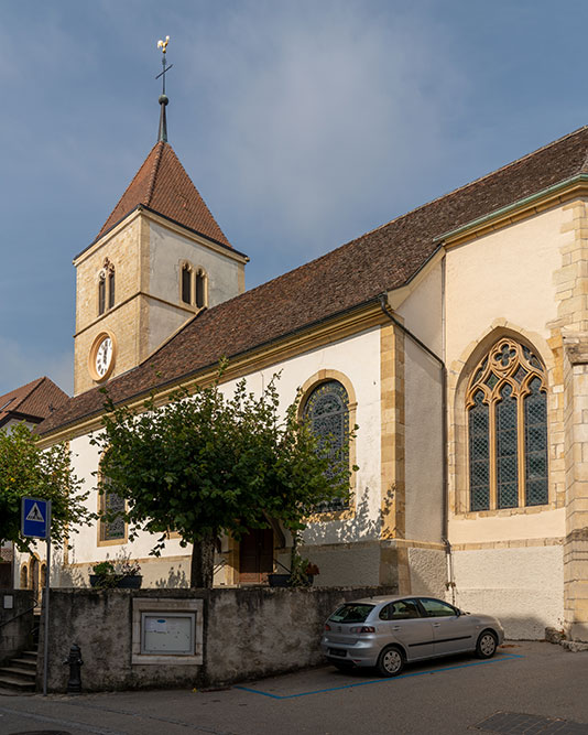 Temple à Saint-Aubin NE