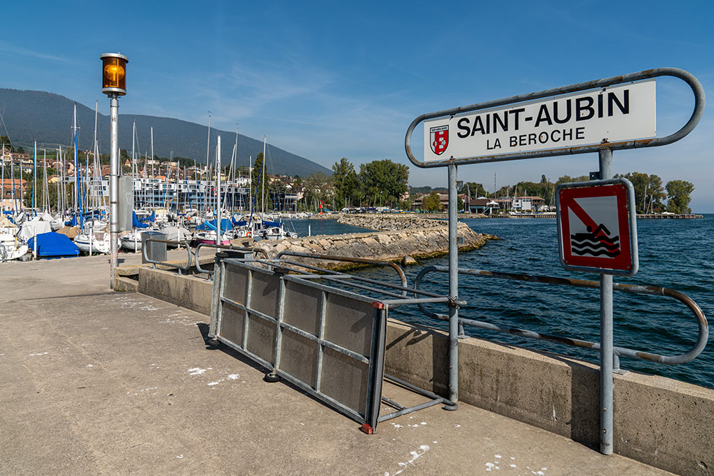 Port de Saint-Aubin NE