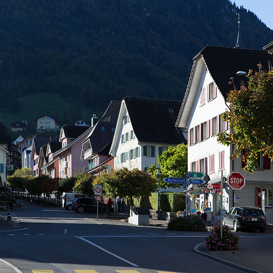 Dorfstrasse in Buochs