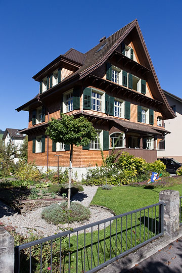 Haus eines Parkettfabrikanten in Buochs