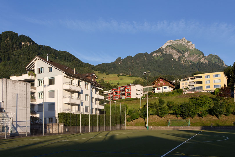 Sportplatz in Hergiswil NW