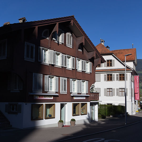 Dorfstrasse in Sachseln