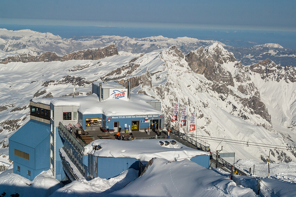 Bergstation auf dem Klein-Titlis