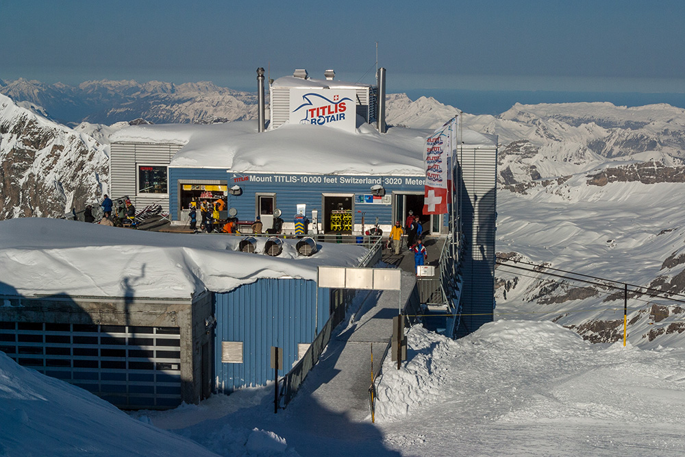 Bergstation auf dem Klein-Titlis