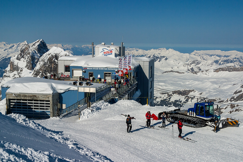 Bergstation auf dem Klein-Titlis