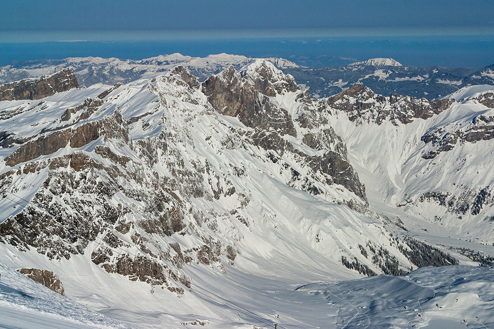 Ausblick vom Klein-Titlis