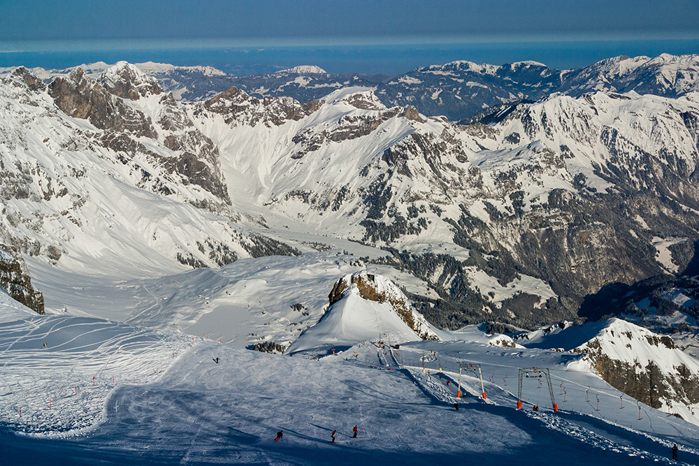 Ausblick vom Klein-Titlis