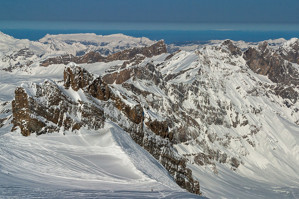 Ausblick vom Klein-Titlis