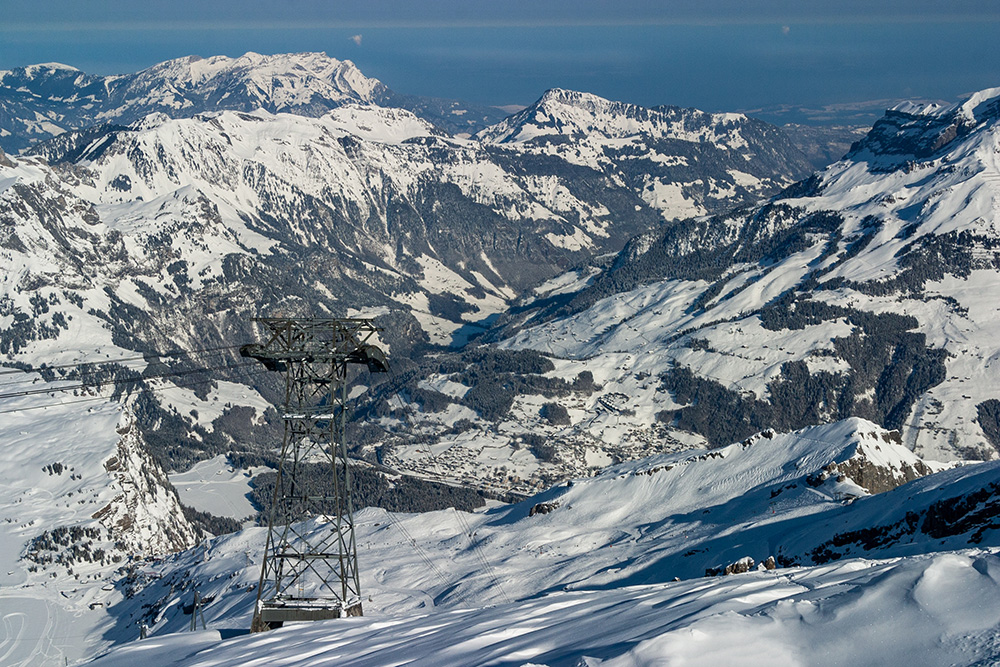 Ausblick vom Klein-Titlis