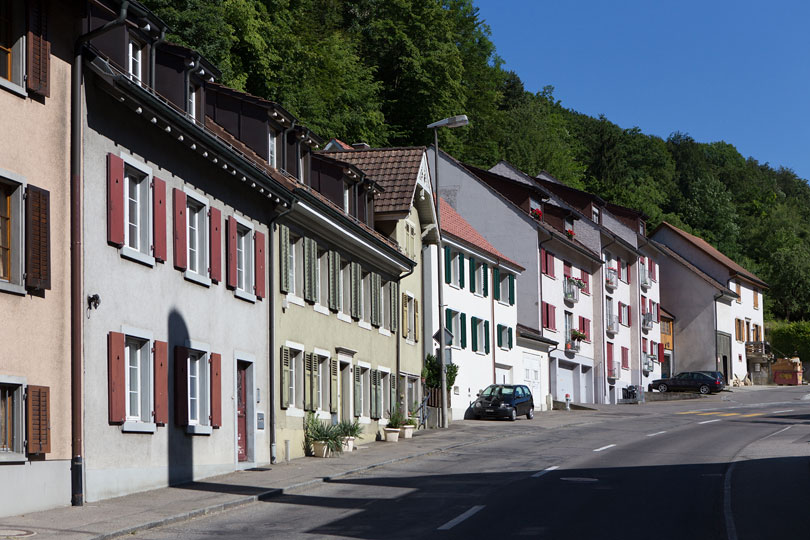 Talstrasse in Flüh SO