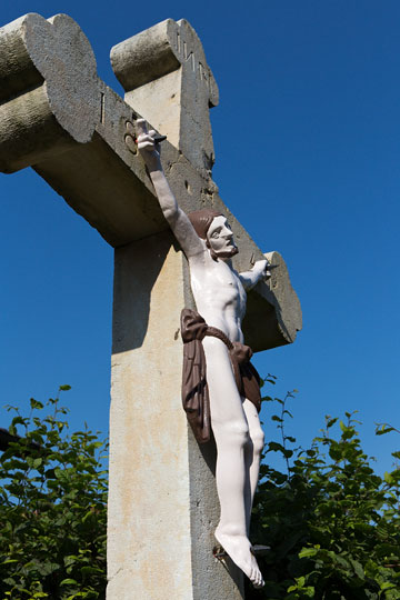 Wegkreuz bei der Kapelle St. Johannes in Hofstetten SO