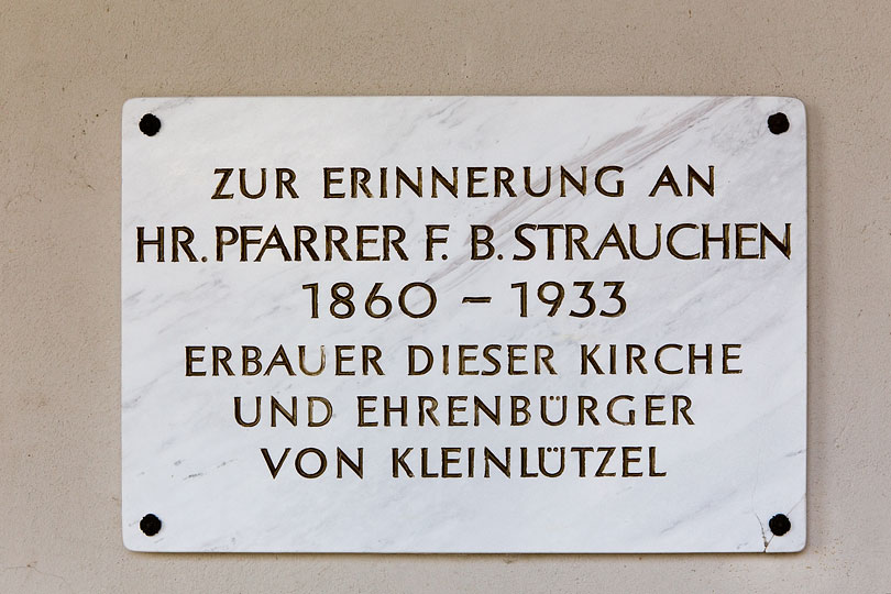 Gedenktafel in Kleinlützel