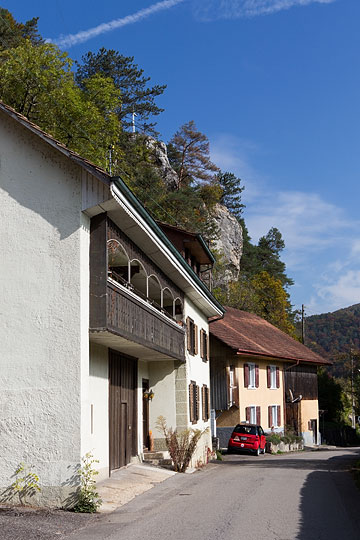 Dorfstrasse in Kleinlützel