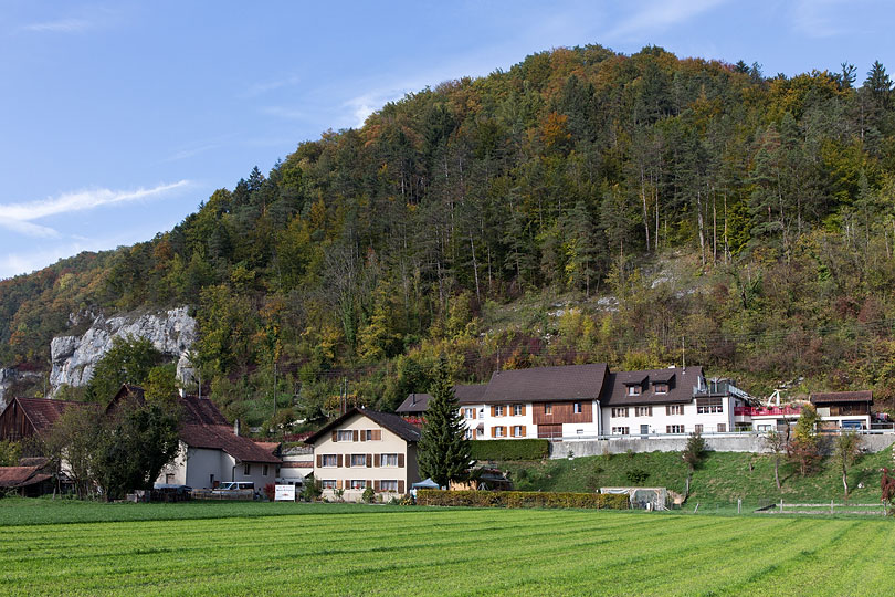 Dorfgasse in Kleinlützel