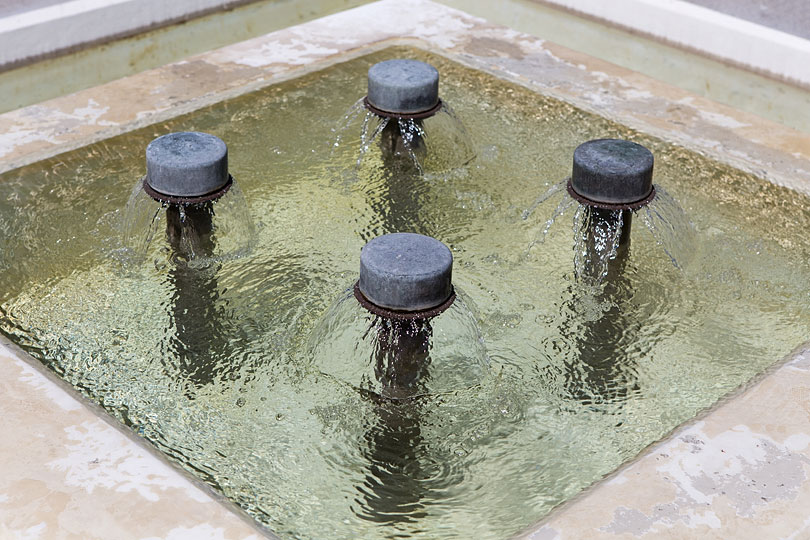 Brunnen beim Gemeindehaus von Münchwilen TG