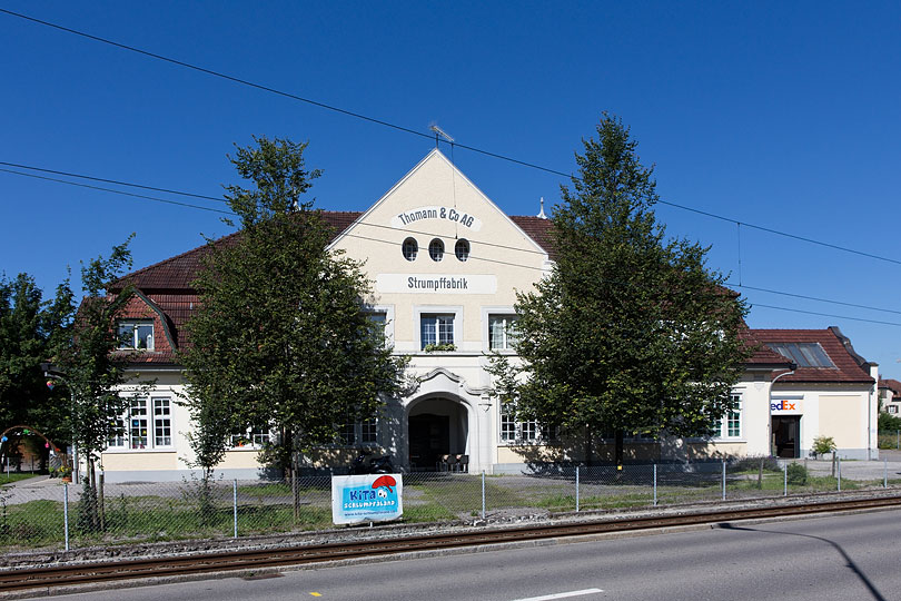 ehemalige Strumpffabrik in Münchwilen