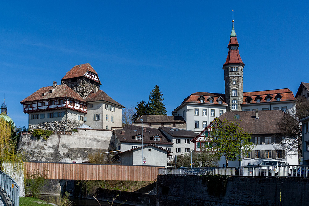 Schloss und Rathaus