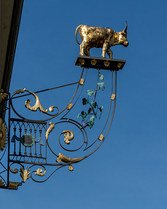 Wirtshausschild Ochsen