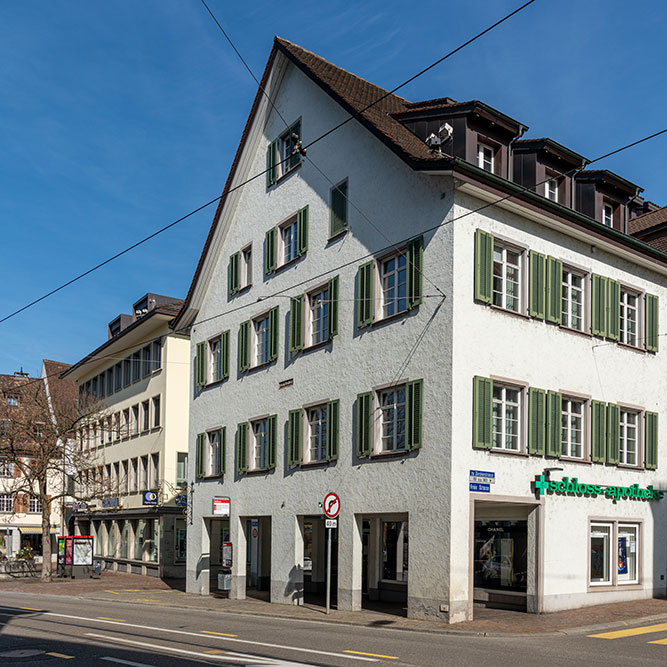 Rathausplatz in Frauenfeld