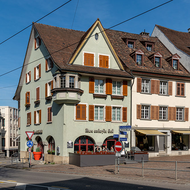 Rathausplatz in Frauenfeld