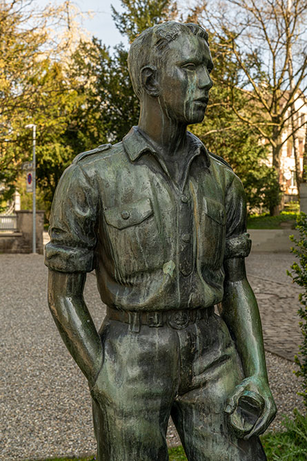 Pfadfinderstatue in Frauenfeld