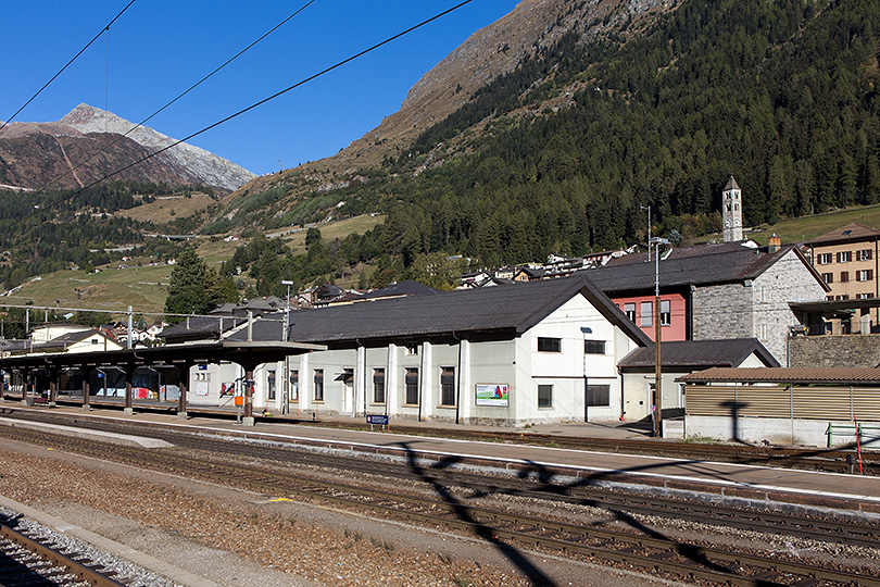 Bahnhof in Airolo