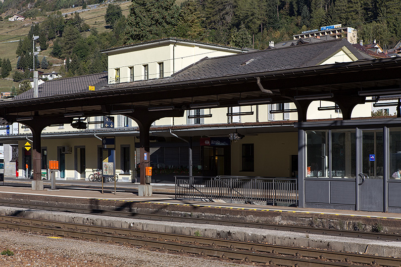 Bahnhof in Airolo