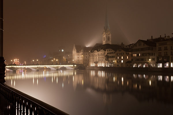 Münsterbrücke und Fraumünster