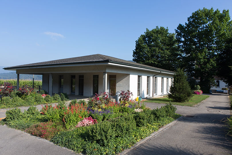 Abdankungshalle auf dem Friedhof Rothrist