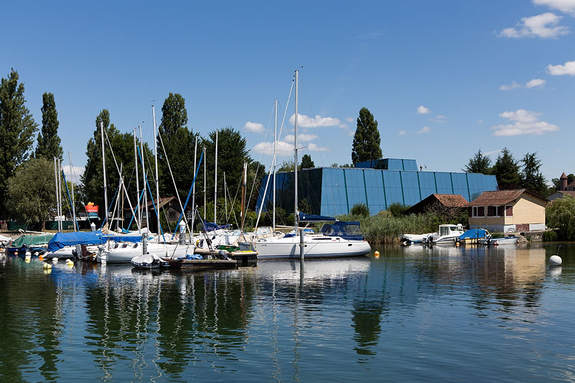 Le port d'Estavayer