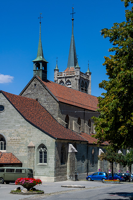 La Collégiale à Romont FR