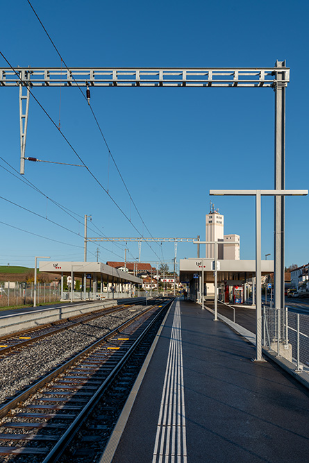 Gare à Courtepin