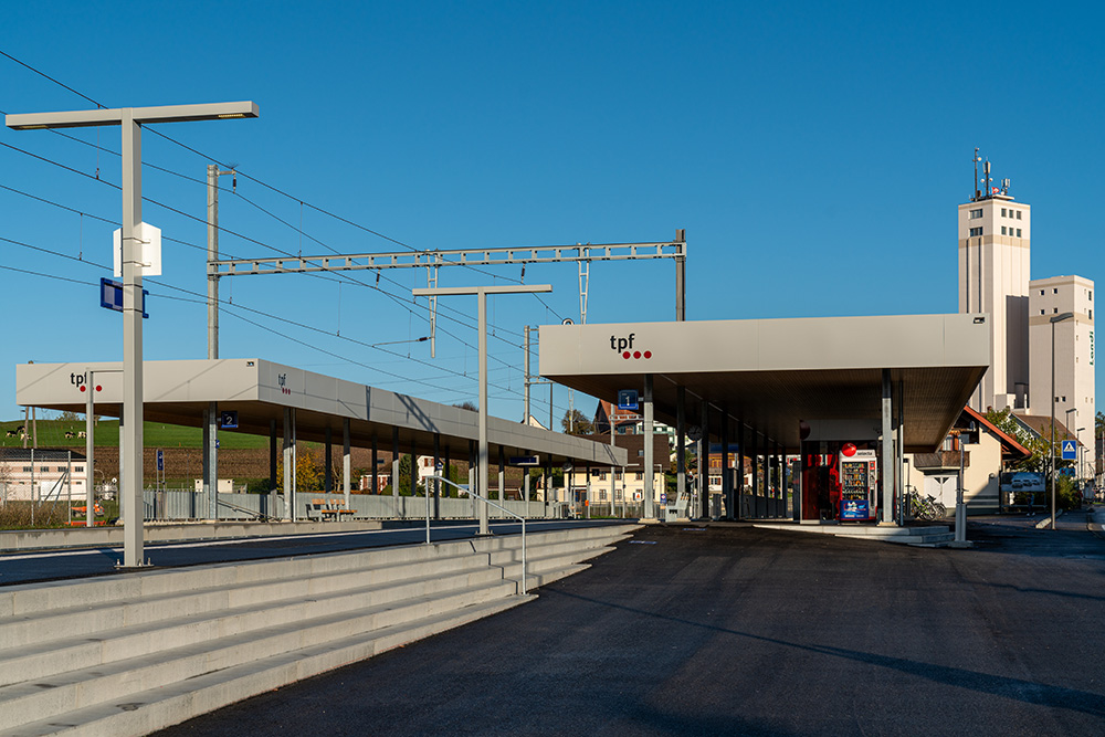 Gare à Courtepin